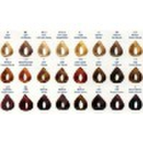 hair color chart