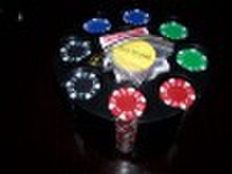 Competitive poker set