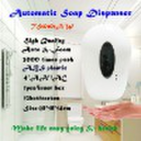 glass soap dispenser and automatic foam soap dispe