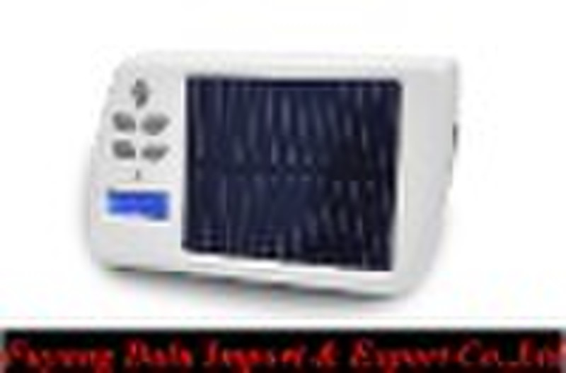 solar charger Mp3 player with FM transimitter