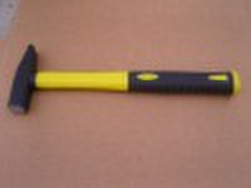 Machinist hammer with plastic handle