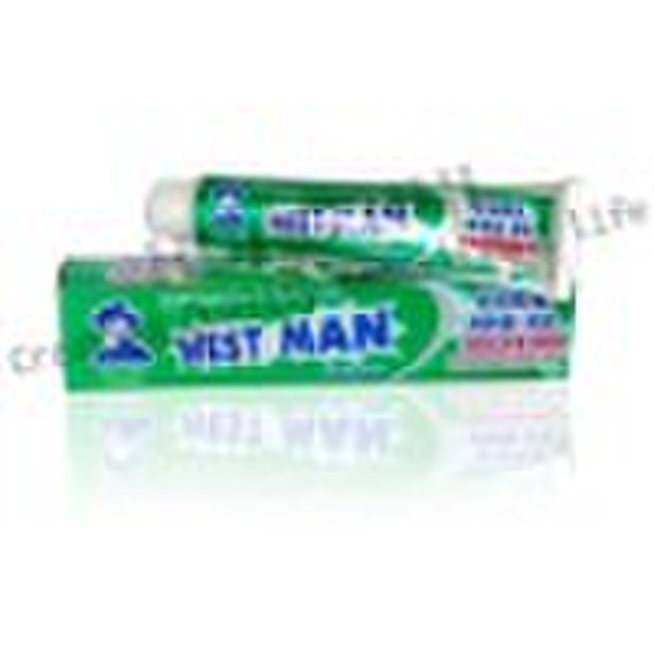 WEST MAN crystal toothpaste,OEM toothpaste,gel too