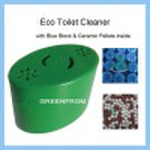 Eco Toilet Cleaner with Blue Blocks & Ceramic