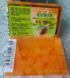 Natural papaya whitening soap