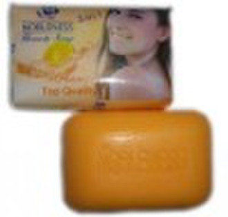 Orange beauty soap