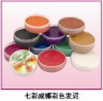 color hair wax