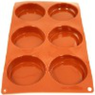 6 Cup Silicone Muffin and Bun Mould