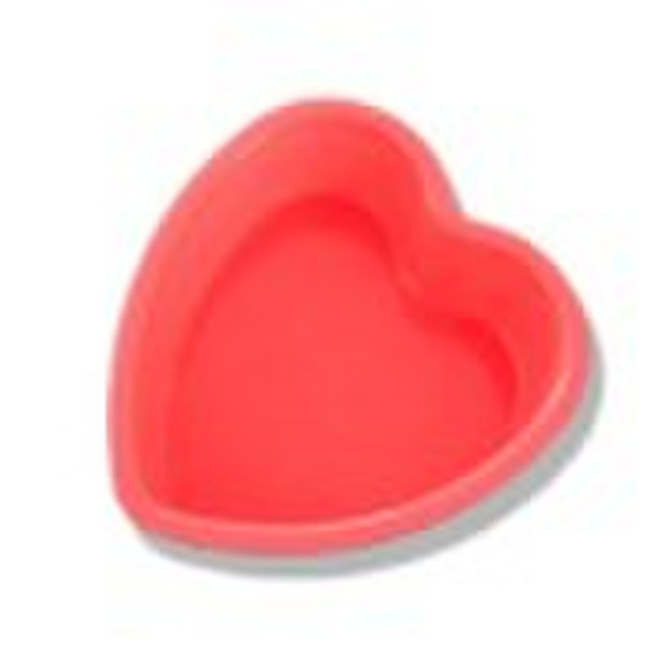 Pink Heart Silicone cake mould