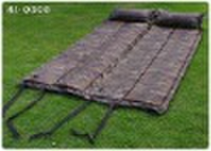 army green folding self-inflating air mattress