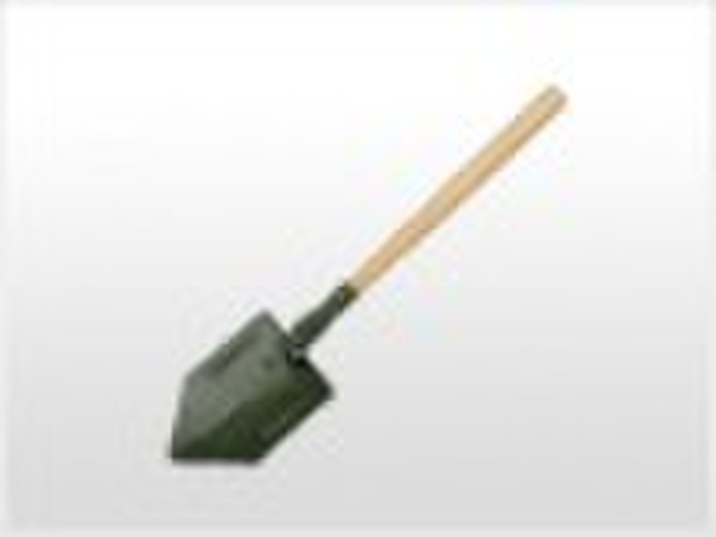 Wood handle shovels gardening tools farm tool army