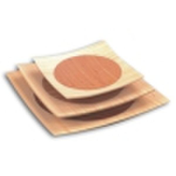 bamboo square plate