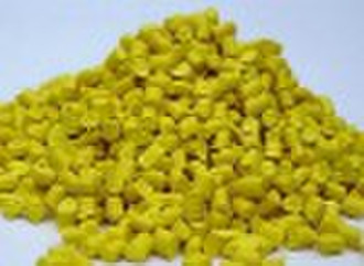 Yellow masterbatch for blowing