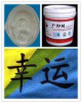 Knitting discharge paste