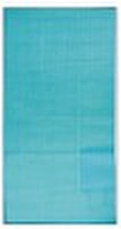 (H045)Blue Plastic(PP) Stripe Woven Beach Mat