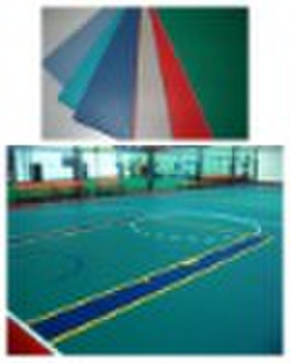 PVC Sports Floor for Tennis, Badminton, Volleyball