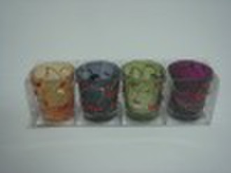 9401 Glass Candle Holder