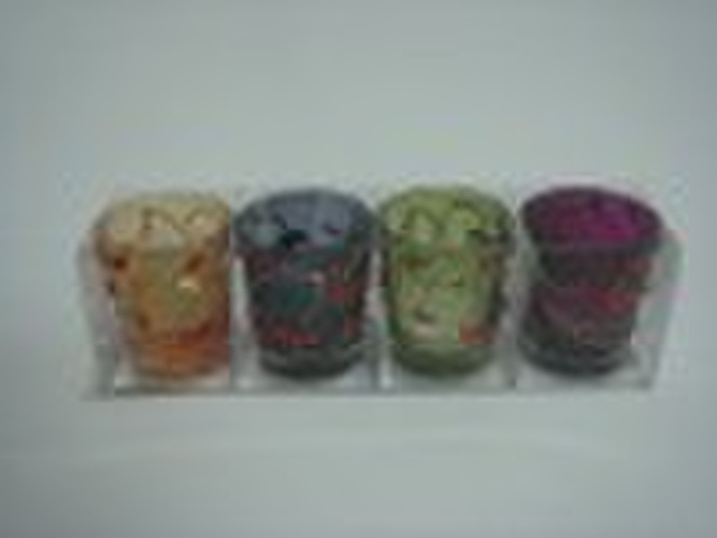 9401 Glass Candle Holder