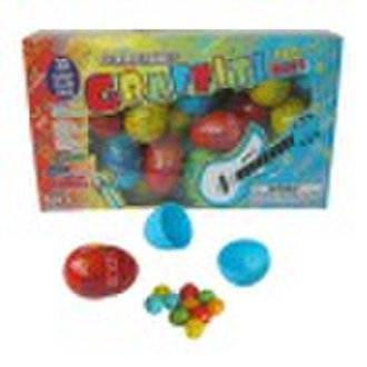 Colorful egg toy candy