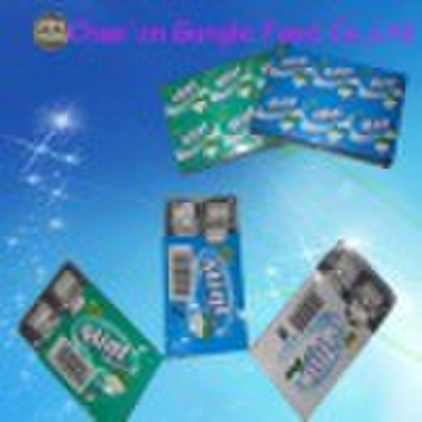 Mint chewing gum