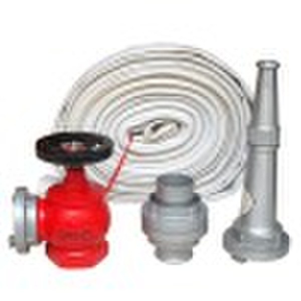 Rubber lined fire hose