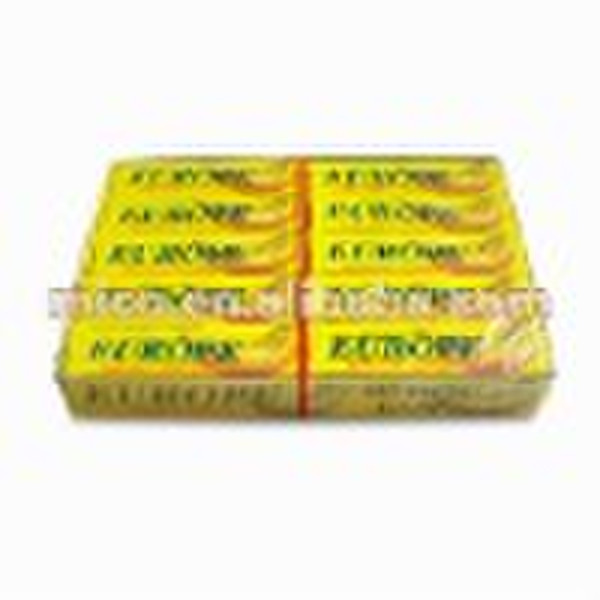 5 stick chewing gum (Banana flavor)