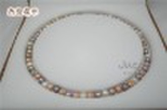 Freshwater pearl necklace nice jewelry XL001