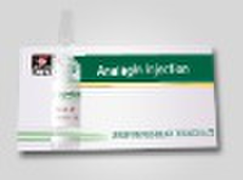 Analagin injection---Veterinary medicine