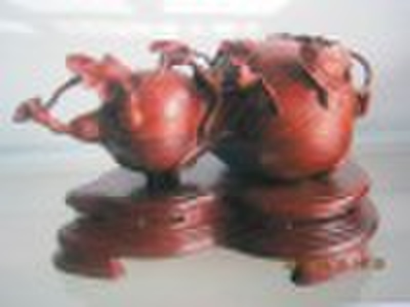 Red Sandalwood Gourd jewelry box