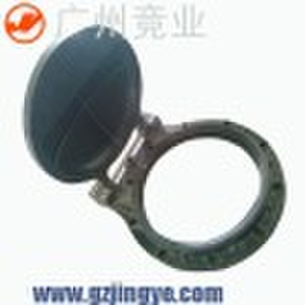 composite FRP round flap  gate valve