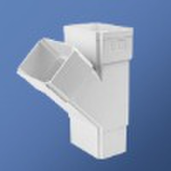 PVC-U square rainwater fittings