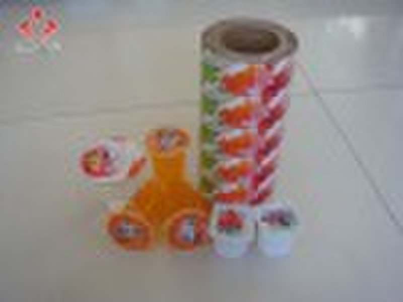 Cup sealing film