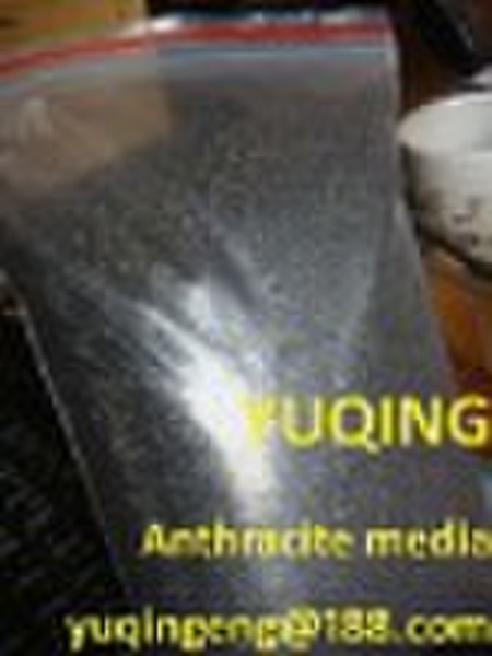 Anthracite filter media