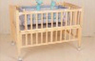 wood cradle bassinet set