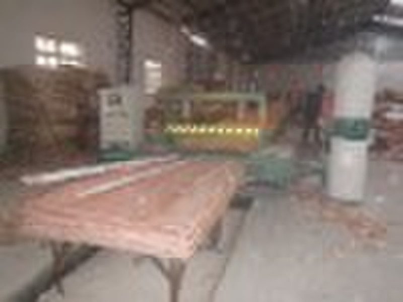 automatic plywood core and veneer mat forming line