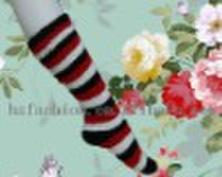 Super hot lady's plush christmas stocking