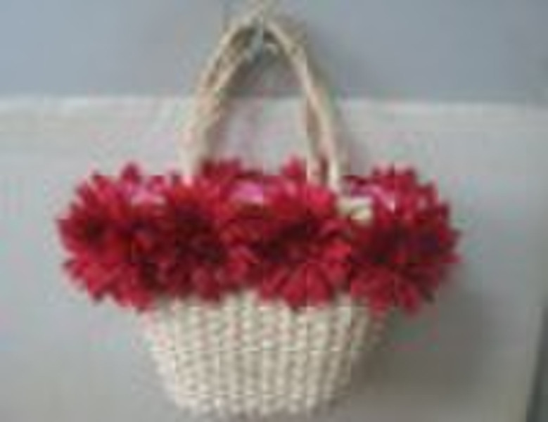 Straw bag