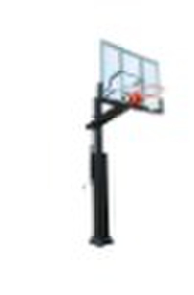 Adjustable basketball stand