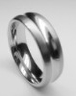 tungsten gold ring