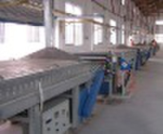 Printing line for neolite (rubber sheets )