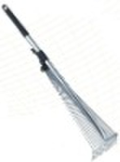 adjustable  garden rake w/ 15 tine