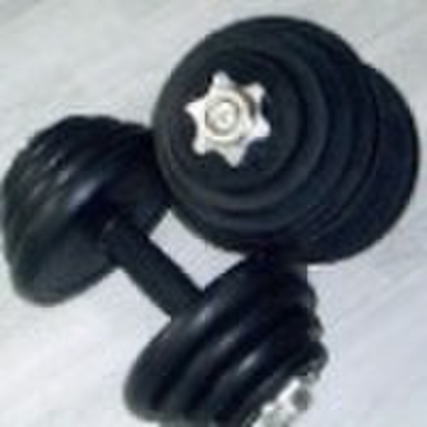 adjustable vinyl dumbbell