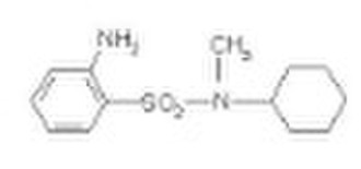 2-aminobenzene sulfone-n-methylcyclohexylamide