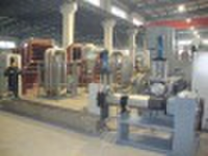 PE/PP strand granulating line