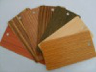The wooden effect powder coating