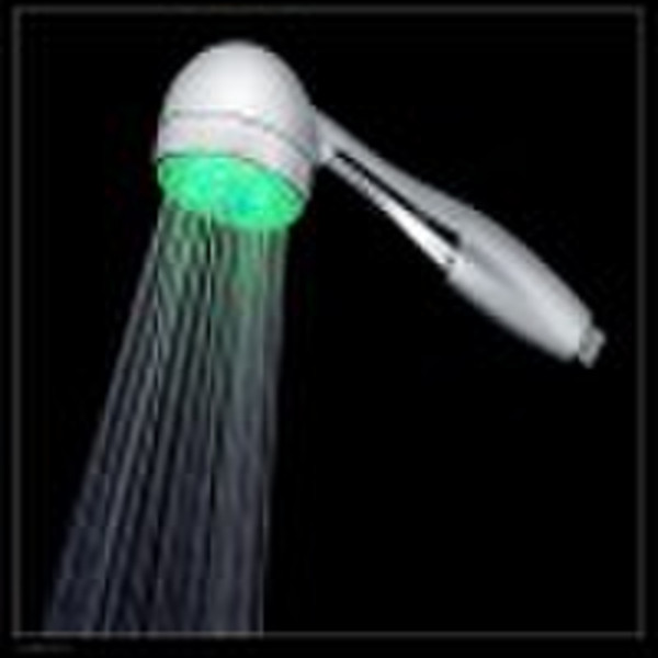 LED hand held shower head