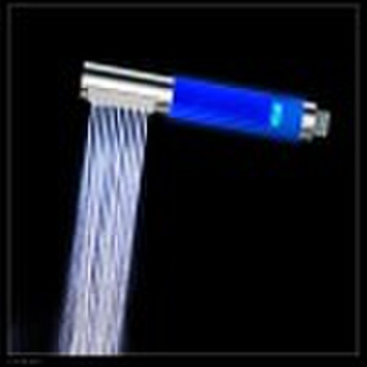 LED hand held shower head