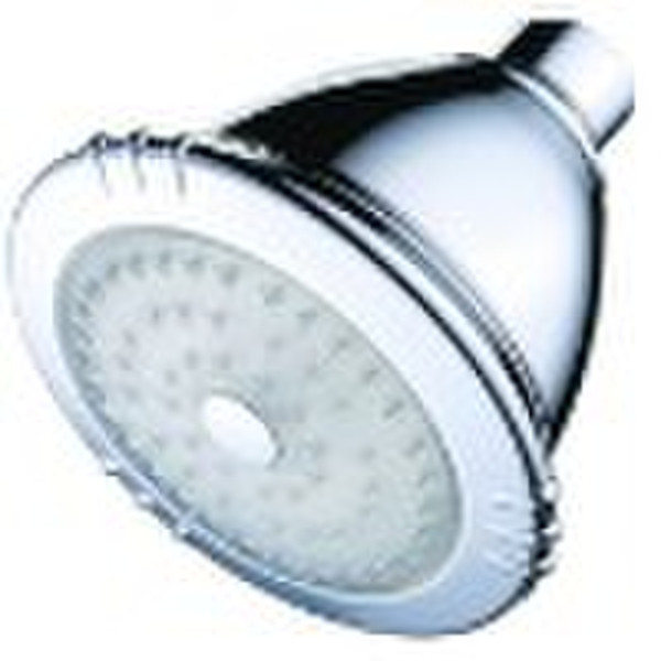 LED rainfall shower head