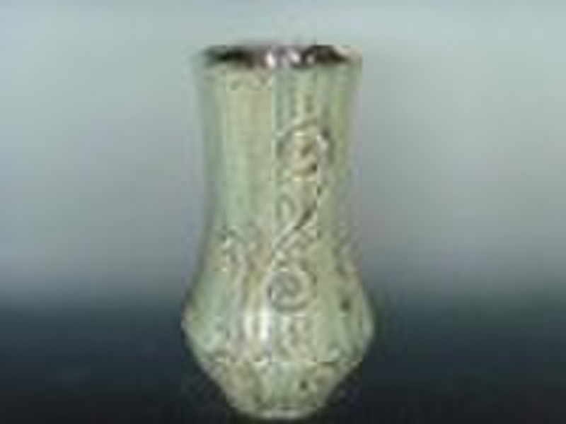 2010 hot sale morden glazed ceramic vase