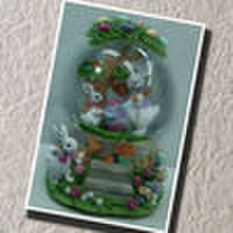 Schneekugel, Schneeball, Harz Geschenk