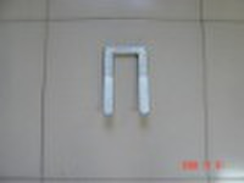 Galvanized step iron